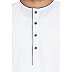 Designer round neck kurta-Pyjama set- White Designer round neck kurta-Pyjama set- White